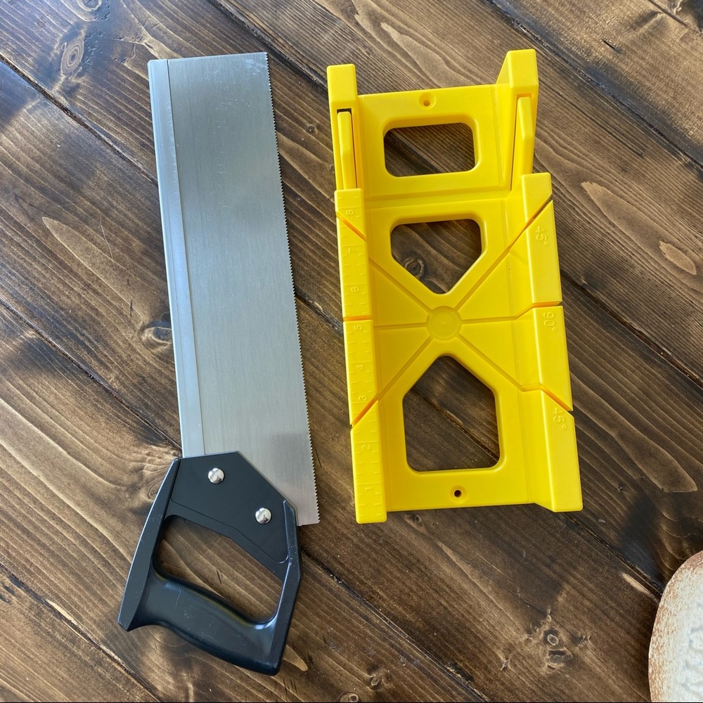 Anvil Mitre Box & Back Saw
